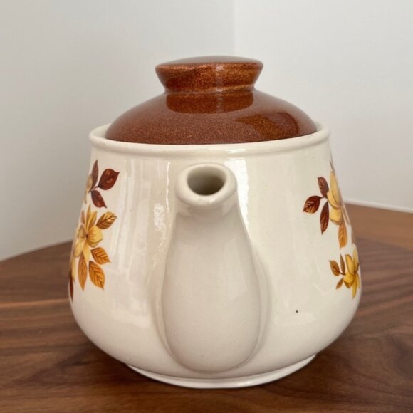 Vintage Sadler Harvest Teapot Autumn Colours Made England Ceramic Tea Time - Picture 2 of 12